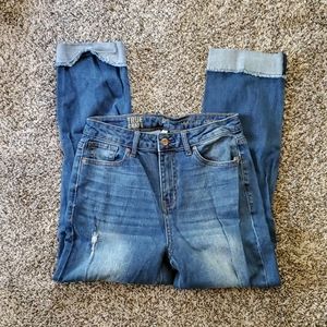 True Craft straight crop jeans size 9